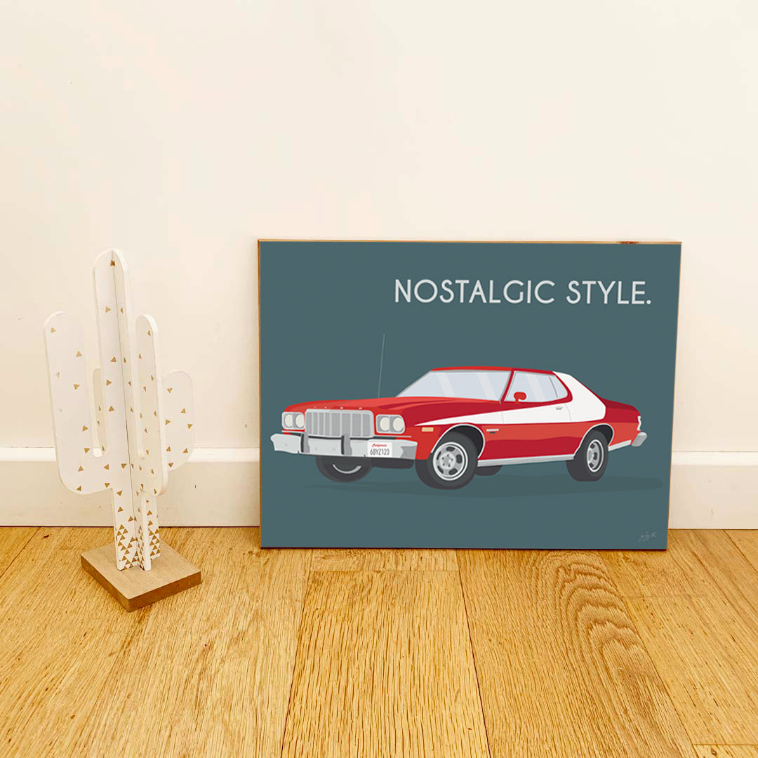 Nostalgic style. Laminé
