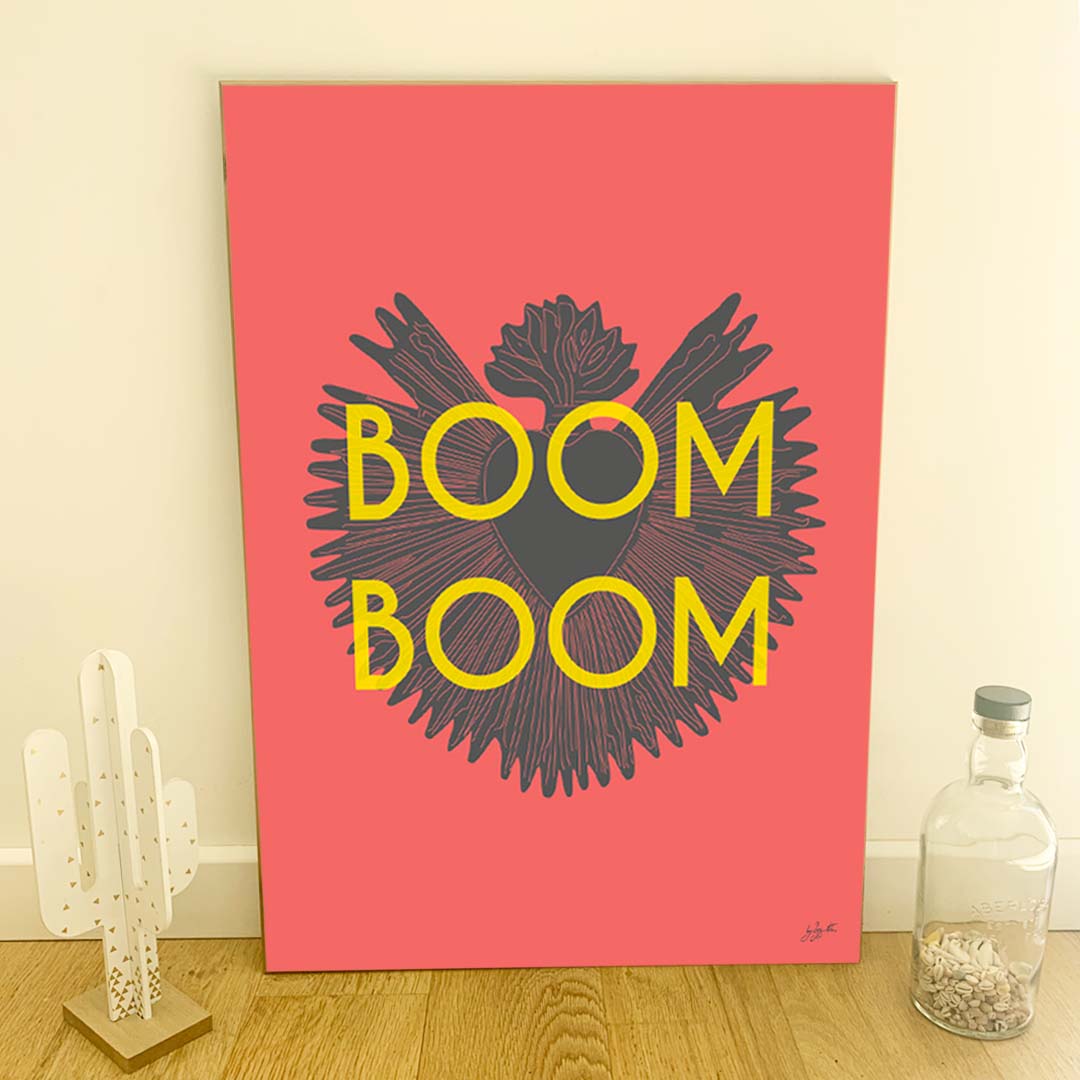 Boom Boom terracotta - Laminé