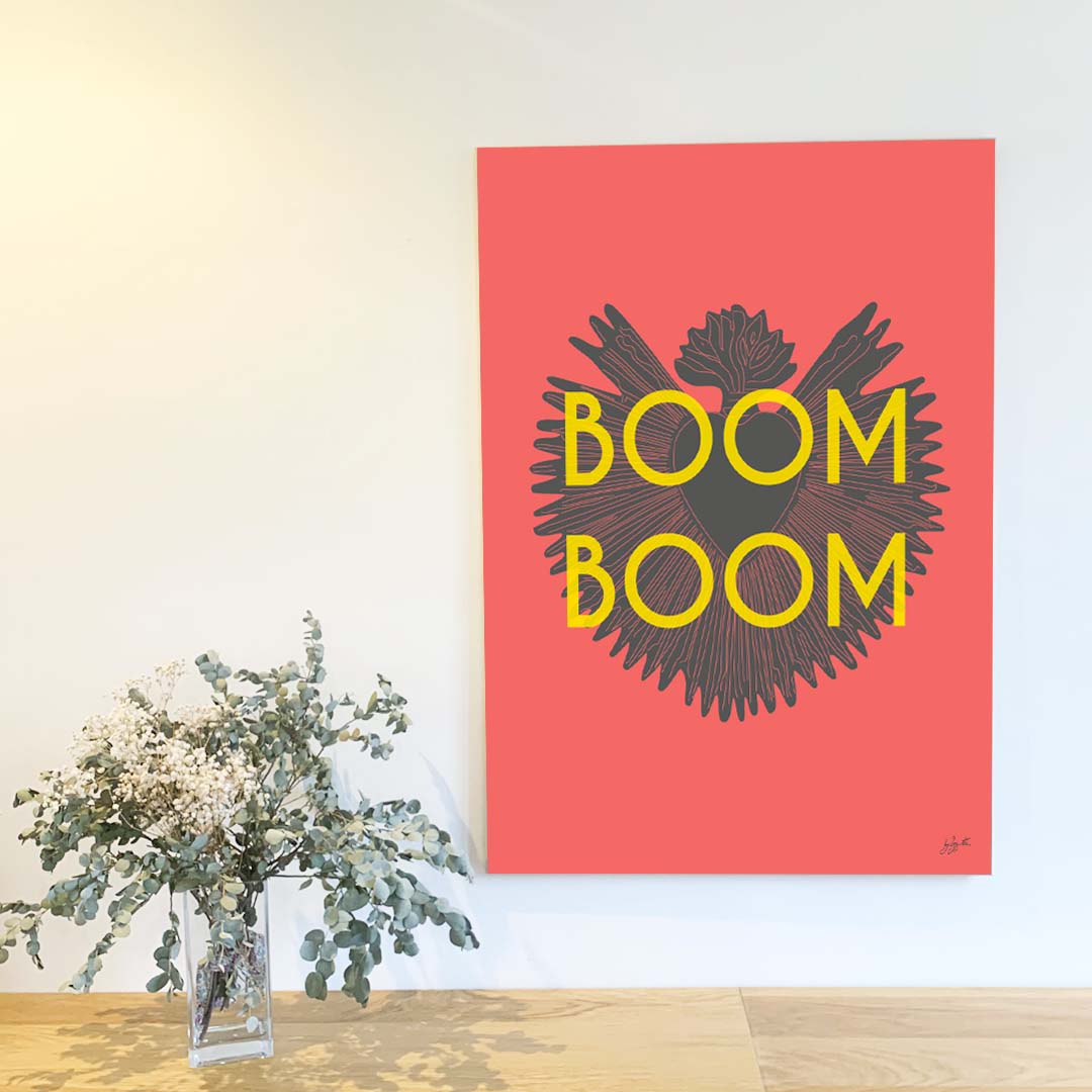 Boom Boom terracotta - Laminé