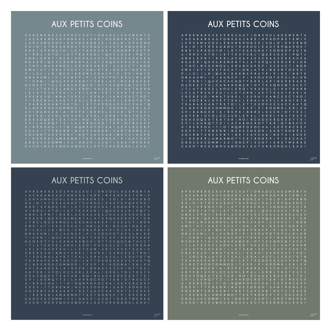 Aux petits coins - Le carré