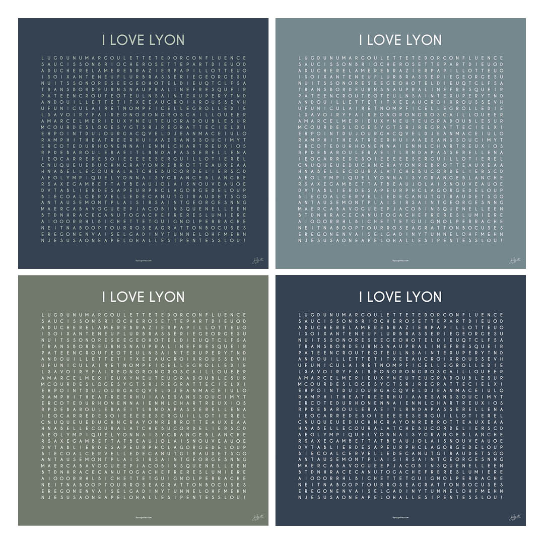 I LOVE LYON - Le carré