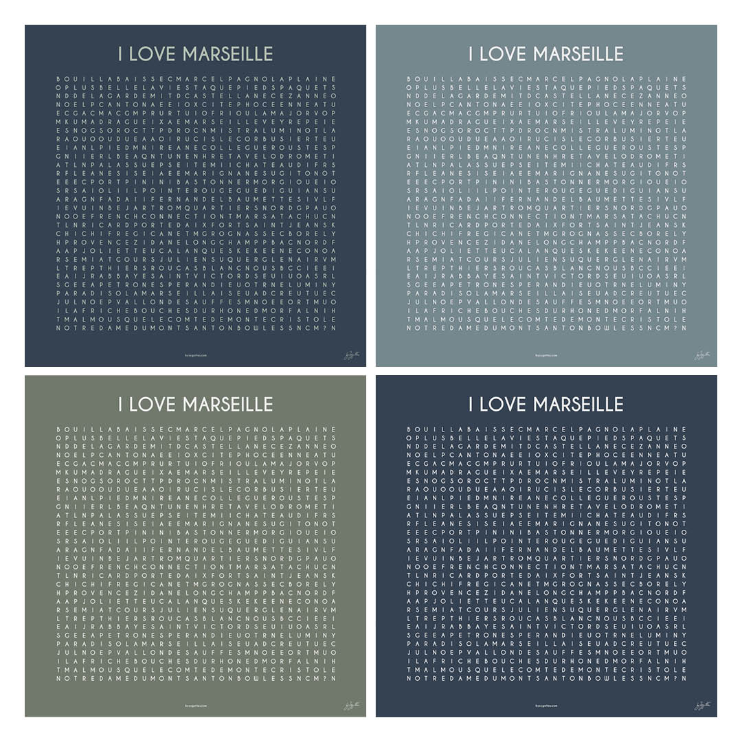 I LOVE MARSEILLE - Le carré