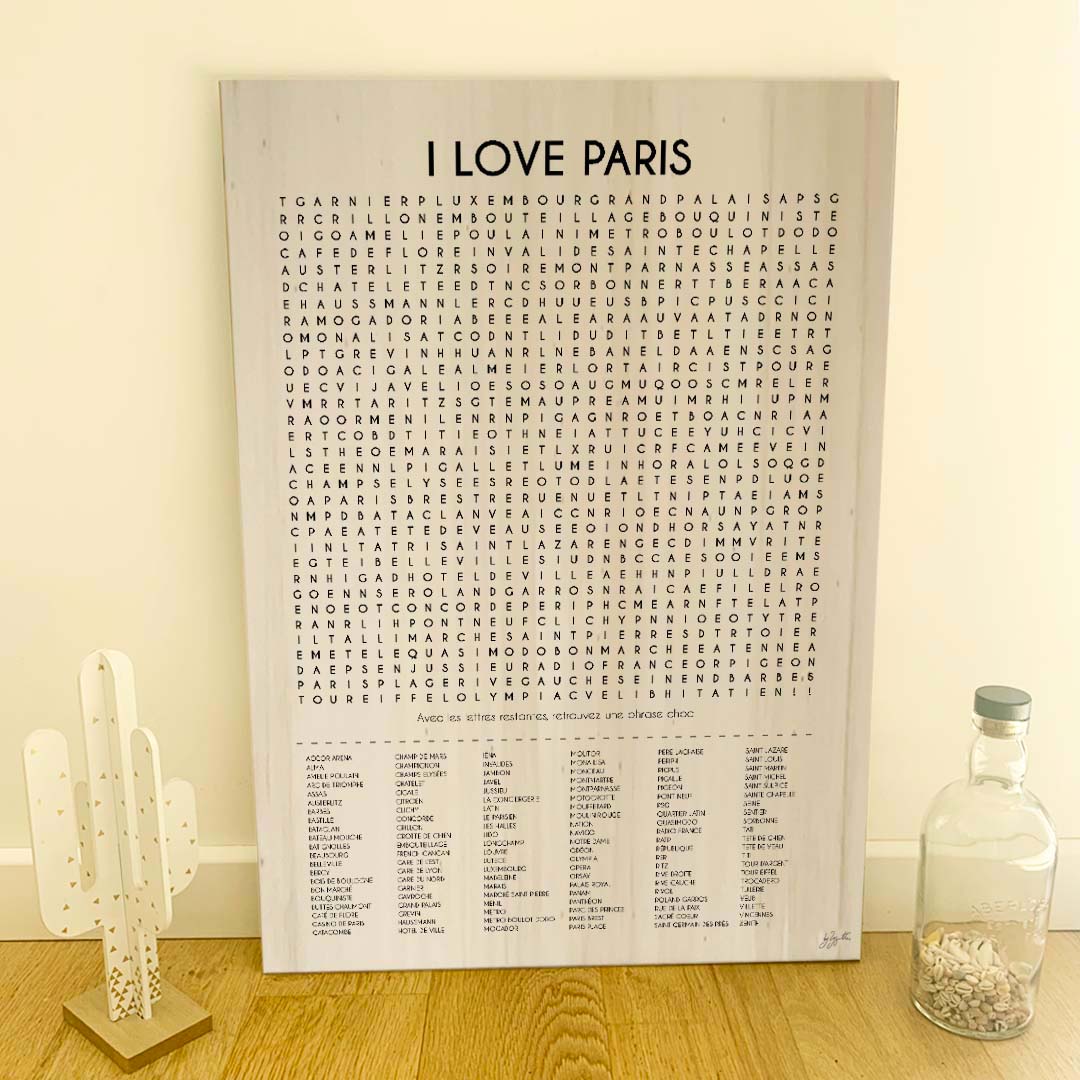 I LOVE PARIS - Le classique