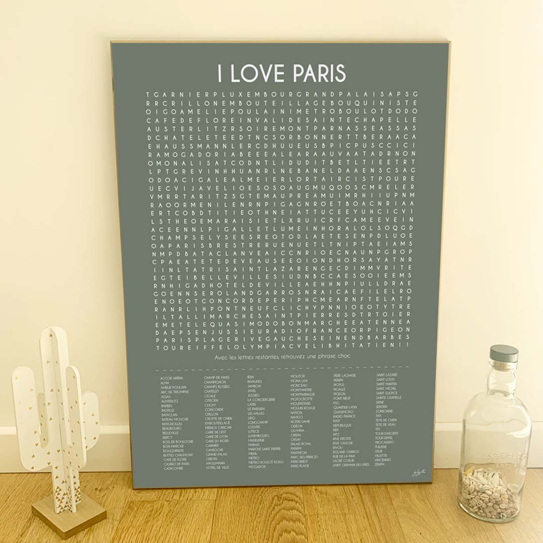 I LOVE PARIS - Le classique