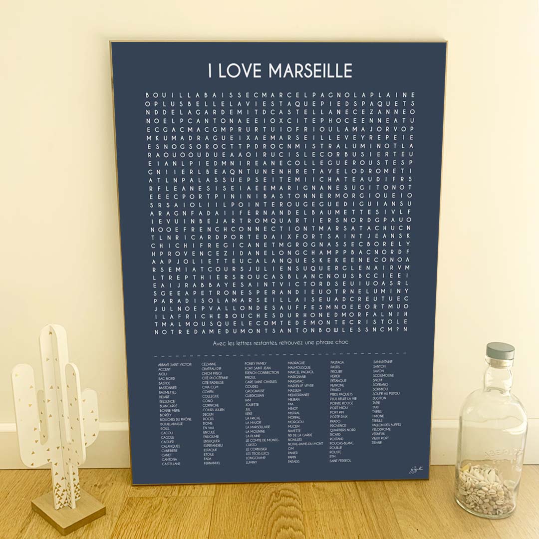 I LOVE MARSEILLE - Le classique