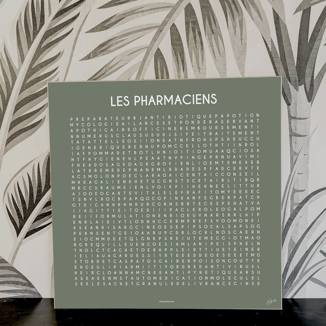 LES PHARMACIENS - Le carré