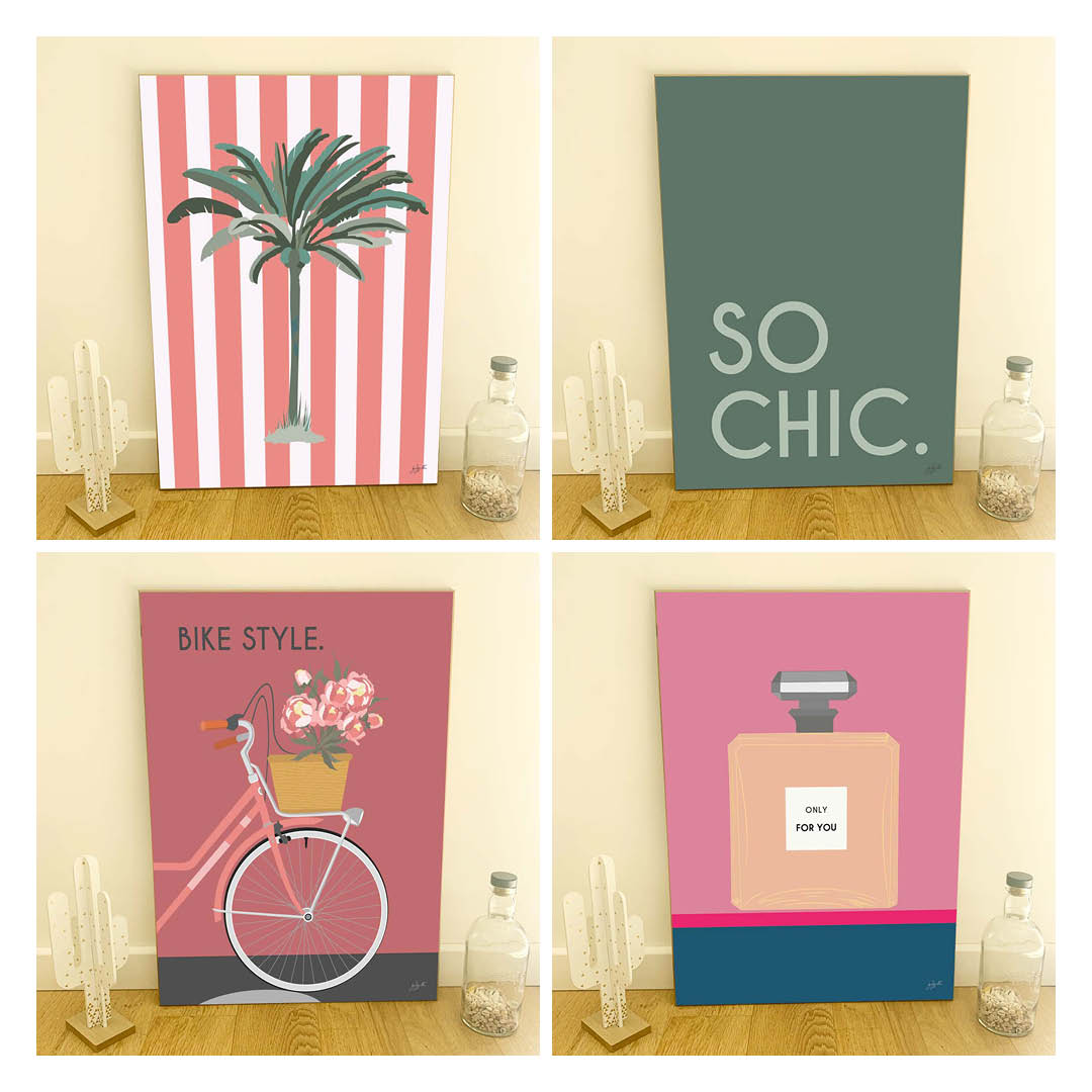 Cadeau Ado Fille Original & Personnalisé | Affiche en Bois Tendance – Byzygottes