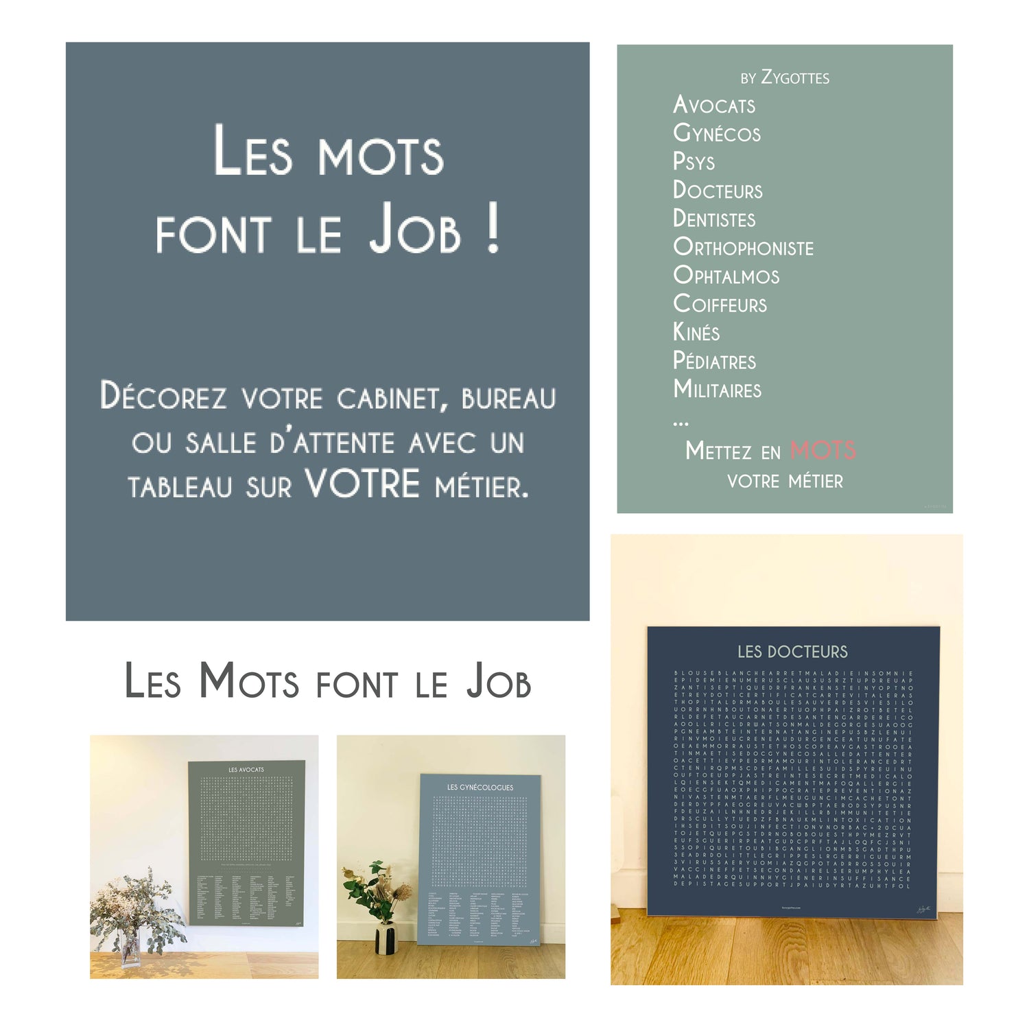 Les mots font le job
