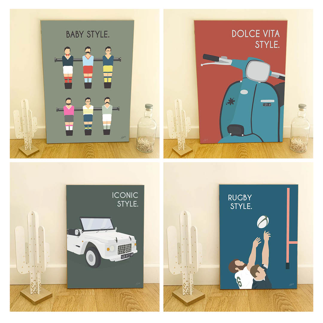 Cadeau Homme Original & Personnalisé | Affiche en Bois Unique – Byzygottes
