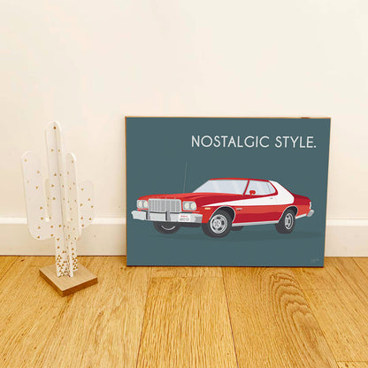 Nostalgic style. Laminé