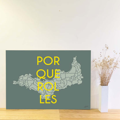 Affiche Porquerolles Méditerranée – décoration murale inspirée des plages et paysages de l’île de Porquerolles.  