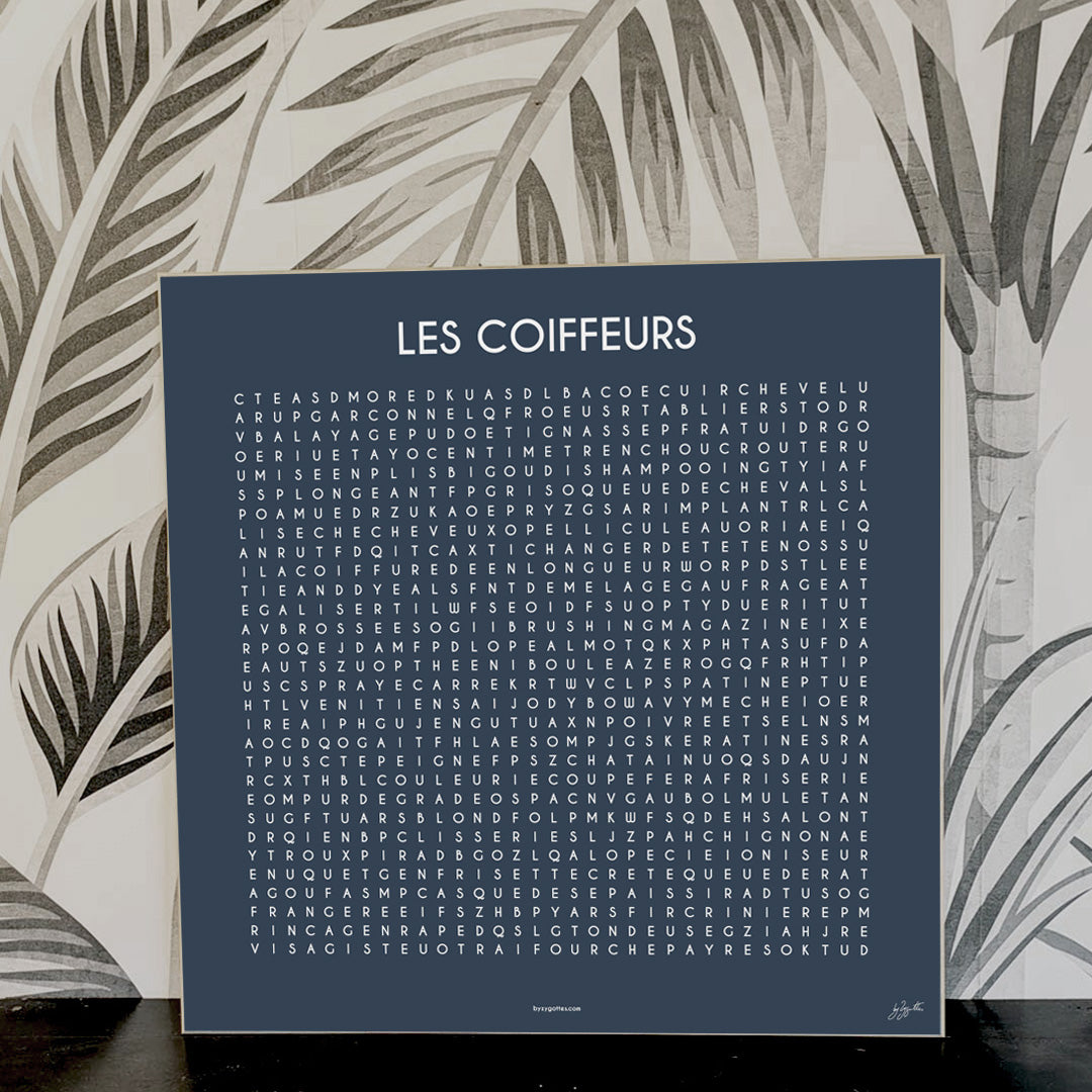 LES COIFFEURS - Le carré