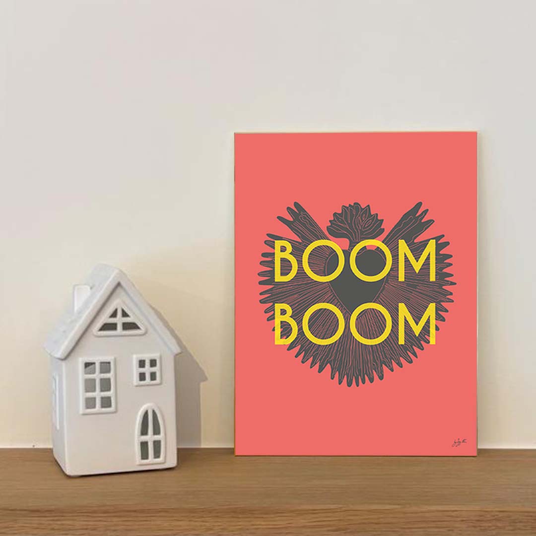 Boom Boom terracotta - Laminé