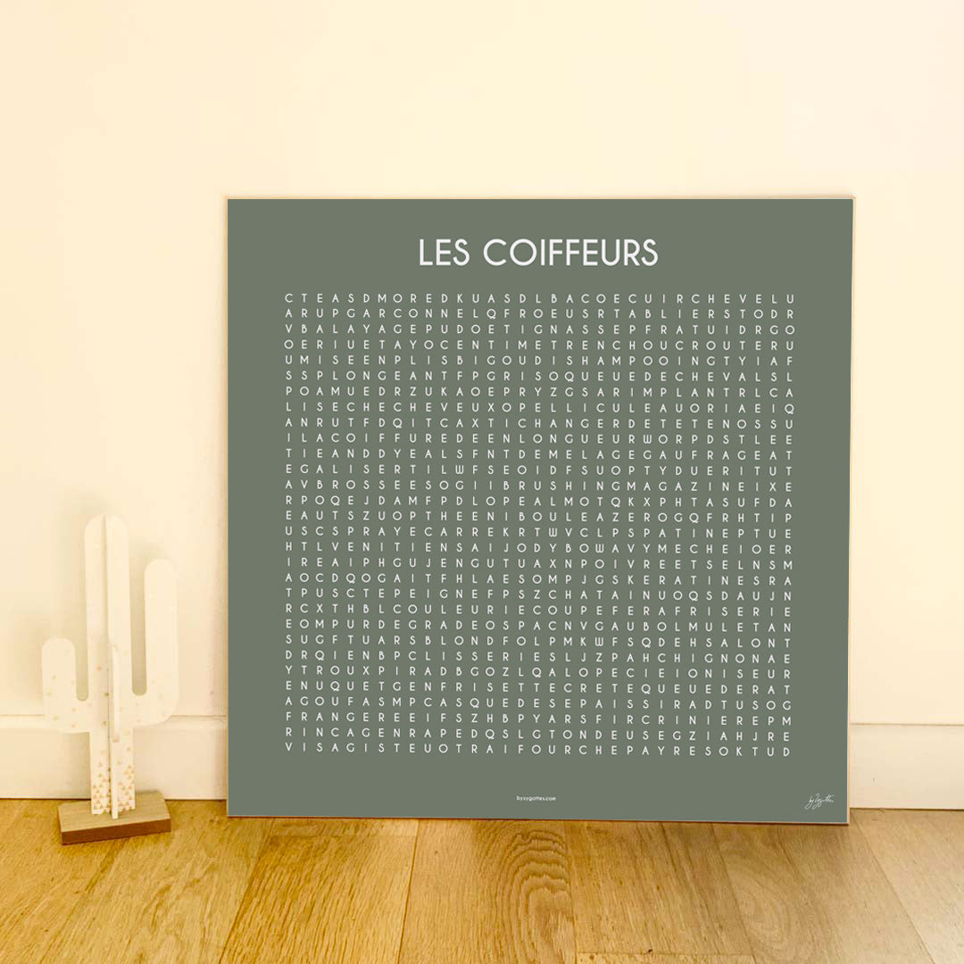 LES COIFFEURS - Le carré