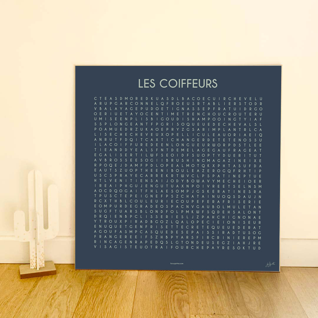 LES COIFFEURS - Le carré