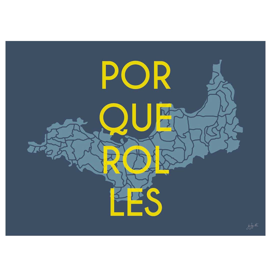 Affiche en bois brut sur l'île de Porquerolles
