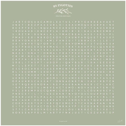 Les mots des boîtes
