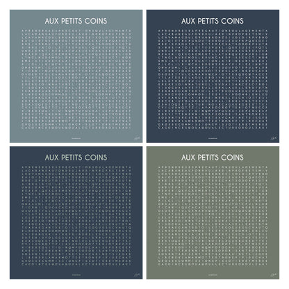 Aux petits coins - Le carré