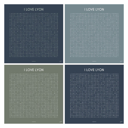 I LOVE LYON - Le carré
