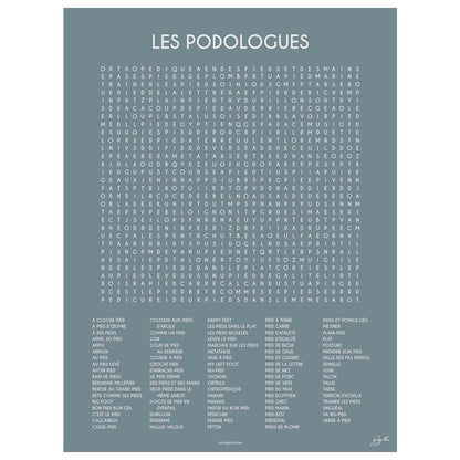 LES PODOLOGUES 60x80 cm