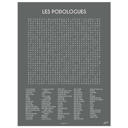 LES PODOLOGUES 50x70 cm