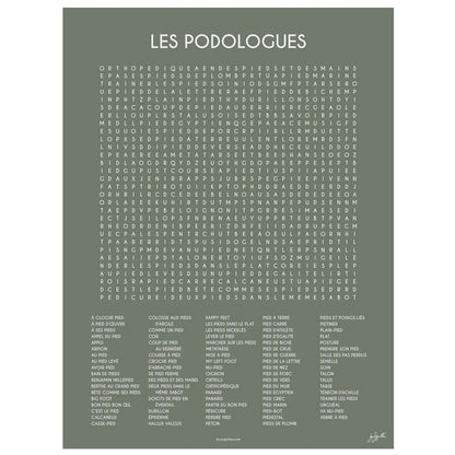 LES PODOLOGUES 60x80 cm