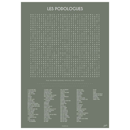 LES PODOLOGUES 70x100 cm