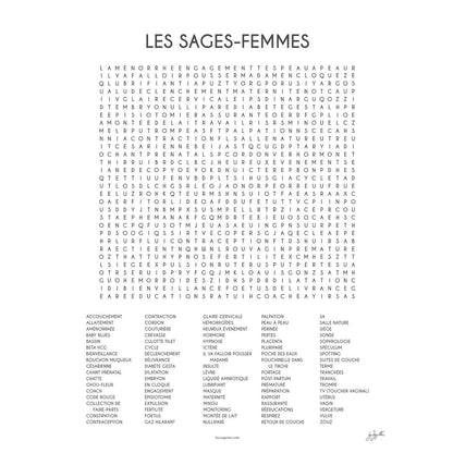 LES SAGES-FEMMES 60x80 cm