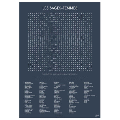 LES SAGES-FEMMES 70x100 cm