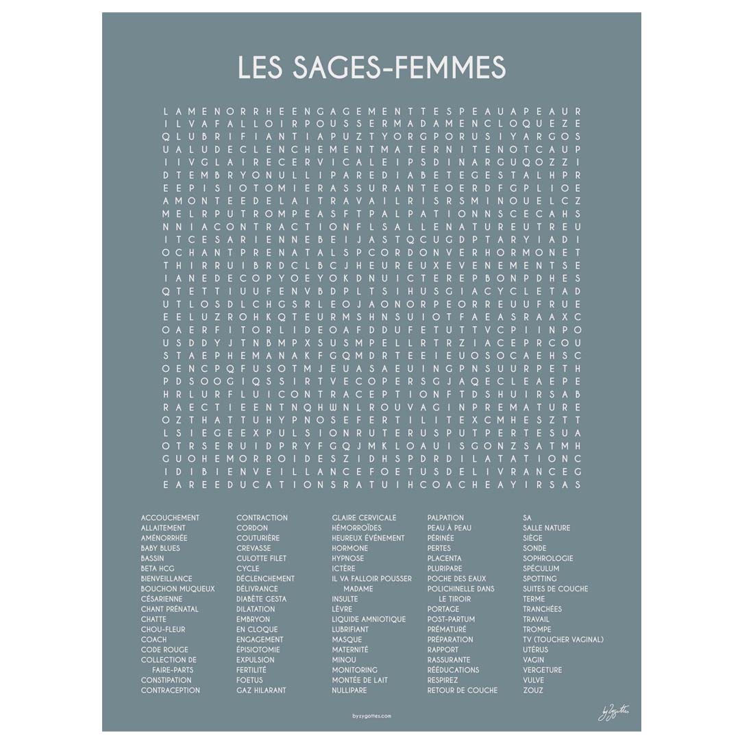 LES SAGES-FEMMES 60x80 cm