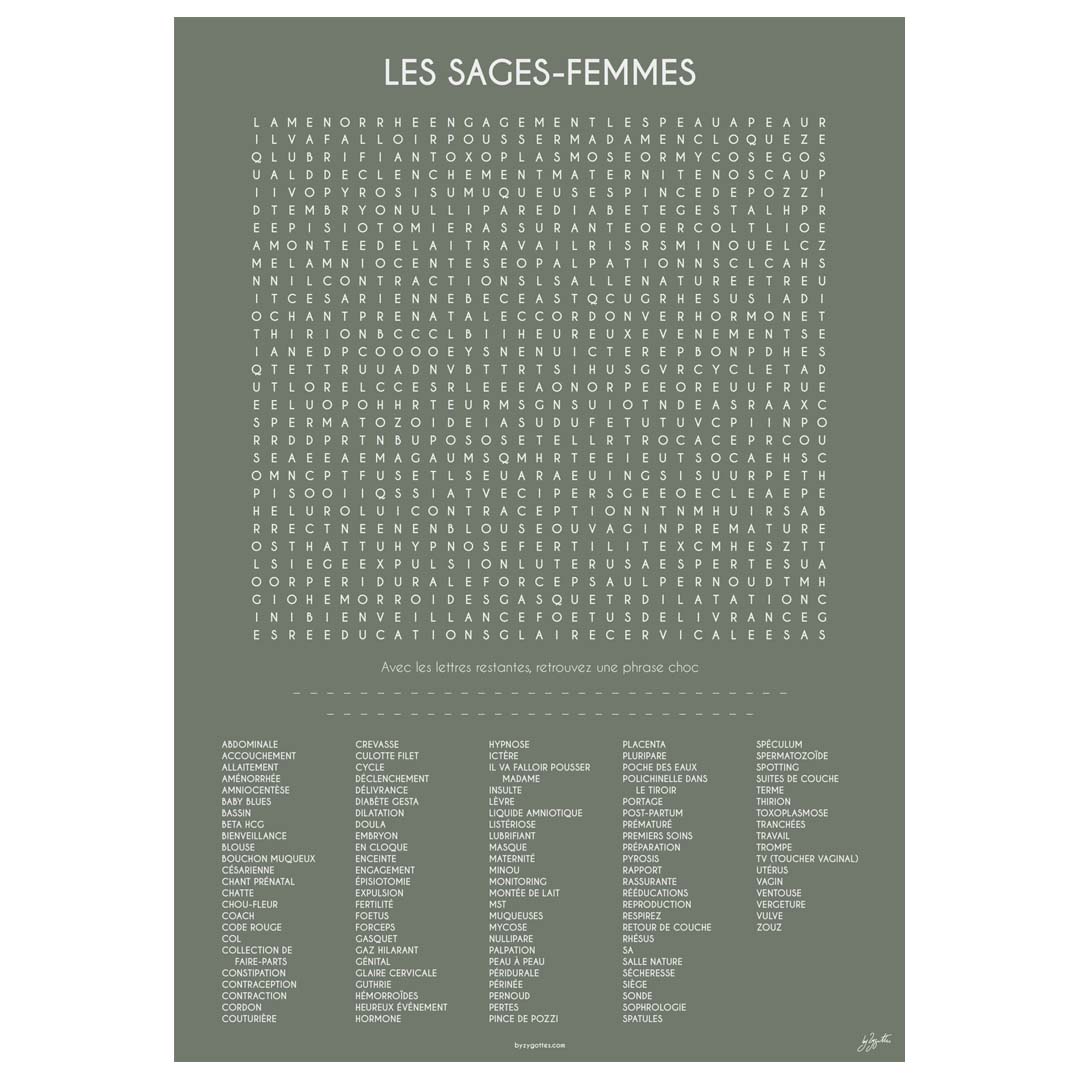 LES SAGES-FEMMES 70x100 cm