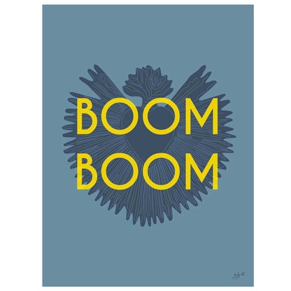 Boom Boom Bleu - Laminé