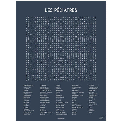 LES PEDIATRES 60x80 cm