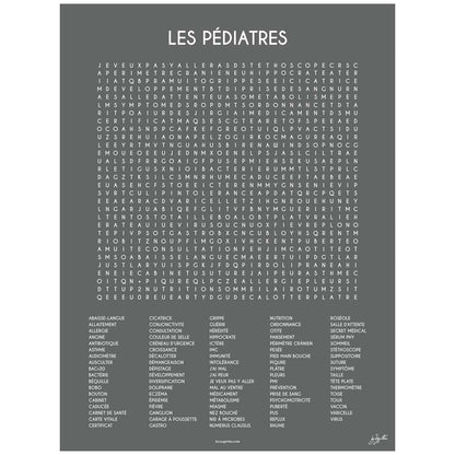 LES PEDIATRES 60x80 cm