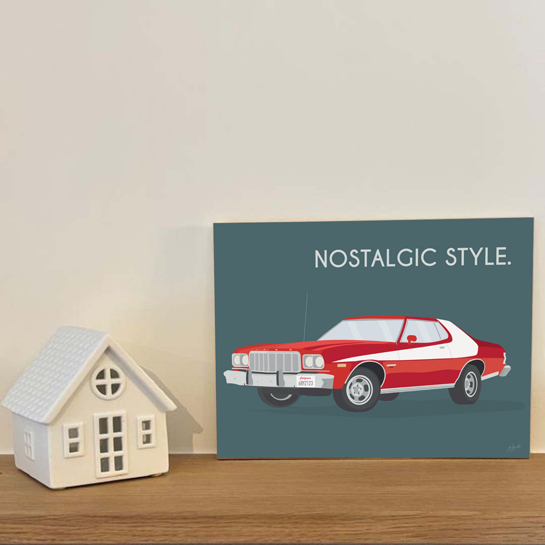Nostalgic style. Laminé