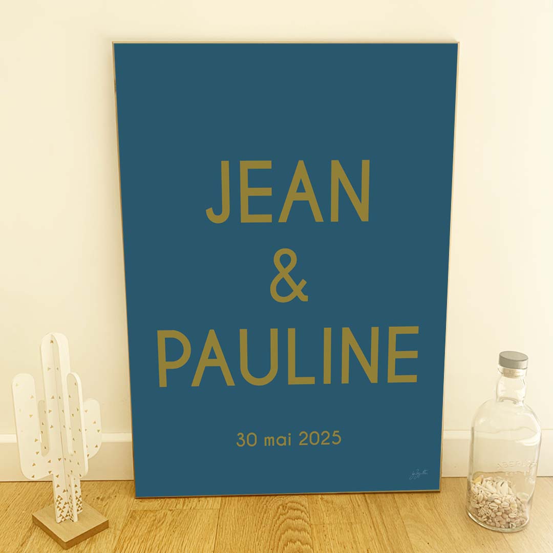 Mariage style - Laminé