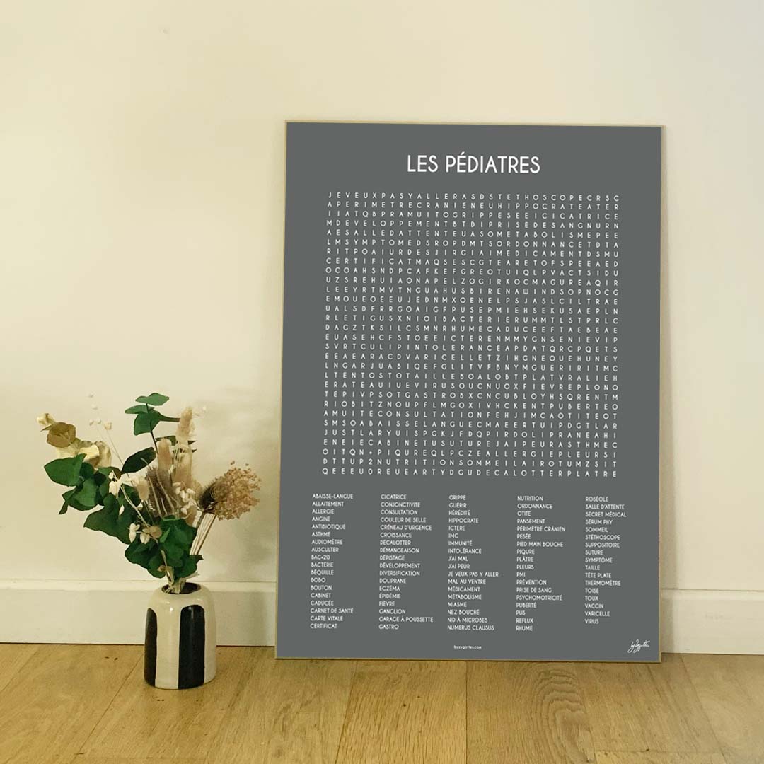 LES PEDIATRES 60x80 cm