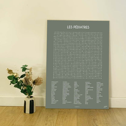 LES PEDIATRES 60x80 cm