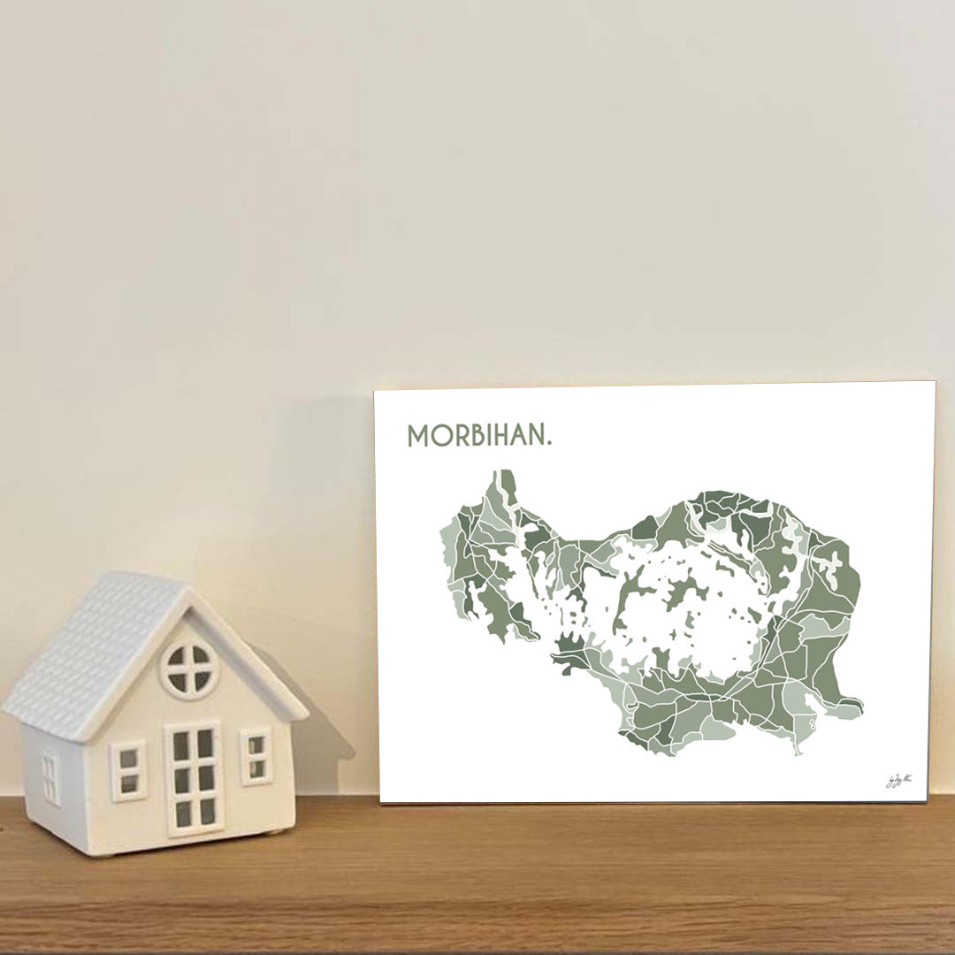 Golfe du Morbihan. laminé