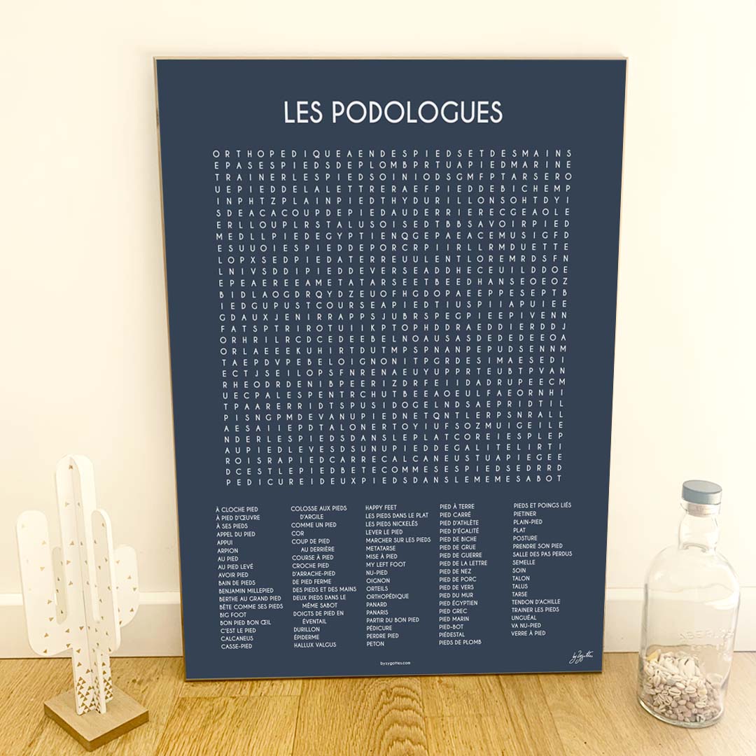 LES PODOLOGUES 50x70 cm