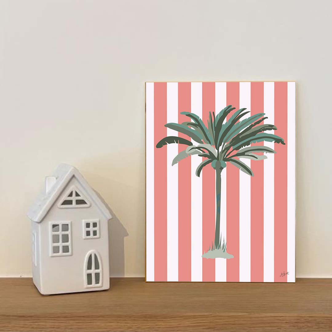 Palmyre terracotta Laminé