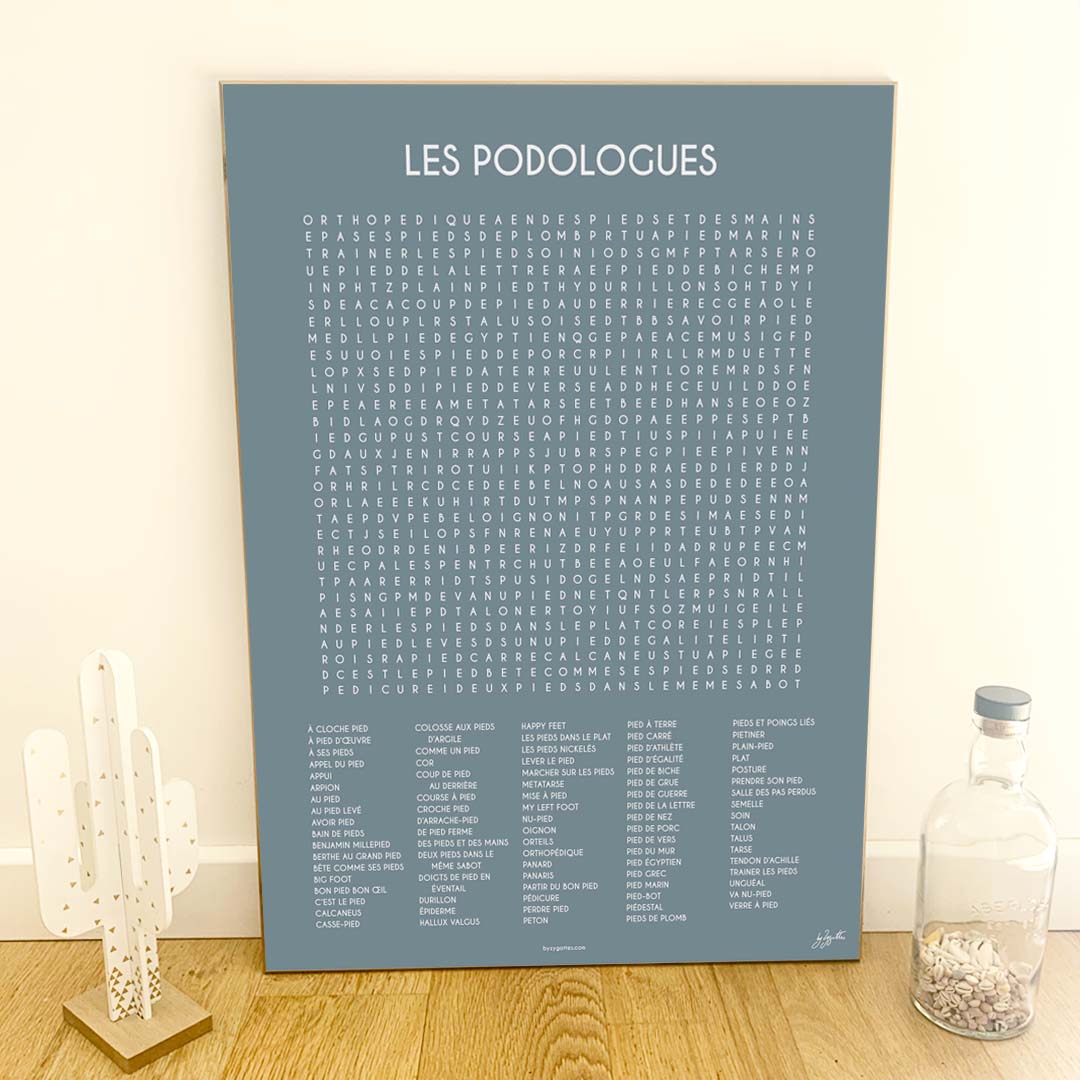 LES PODOLOGUES 50x70 cm