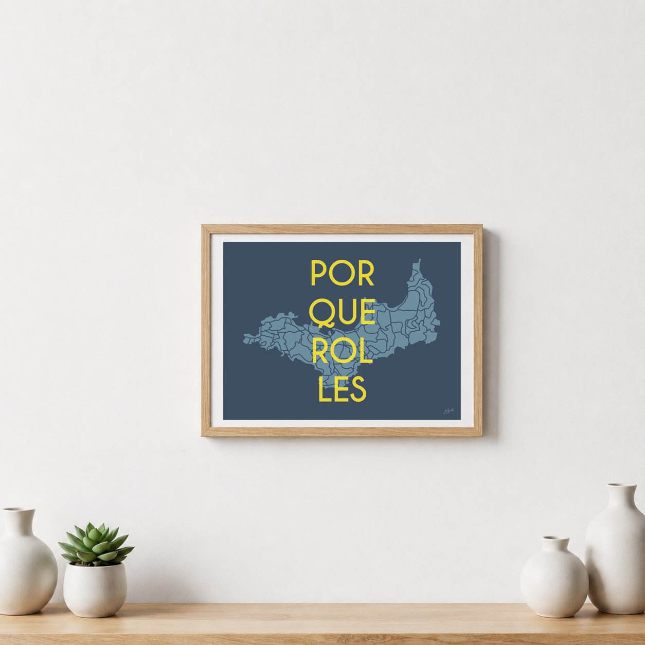 Poster Porquerolles Méditerranée – décoration murale inspirée des plages et paysages de l’île de Porquerolles.  
