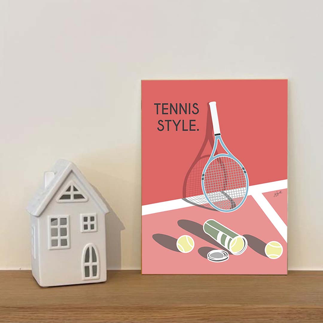 Tennis style. Roland Garros - Laminé