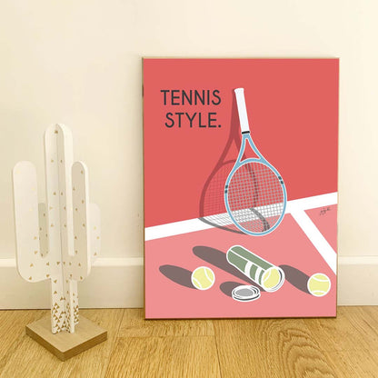 Tennis style. Roland Garros - Laminé