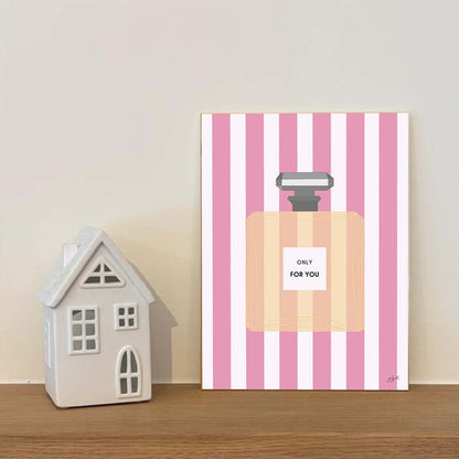 Violette rayée Laminé