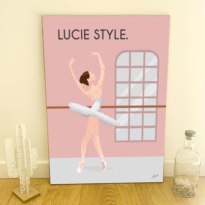 Affiche danse élégante – décoration murale artistique inspirée du mouvement et de l’univers de la danse.