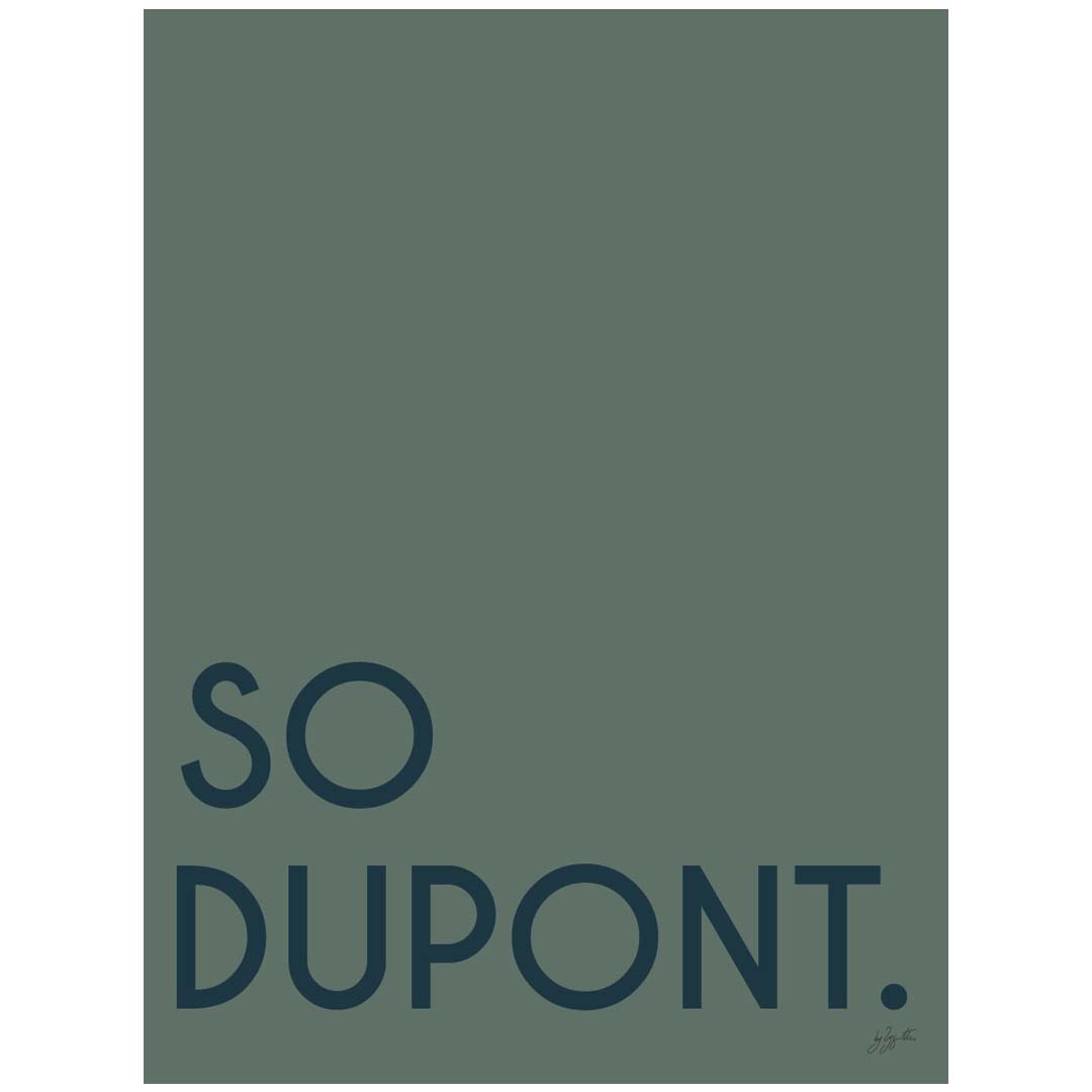 Affiche So name personnalisée avec texte personnalisé, décoration murale moderne fabriquée en France