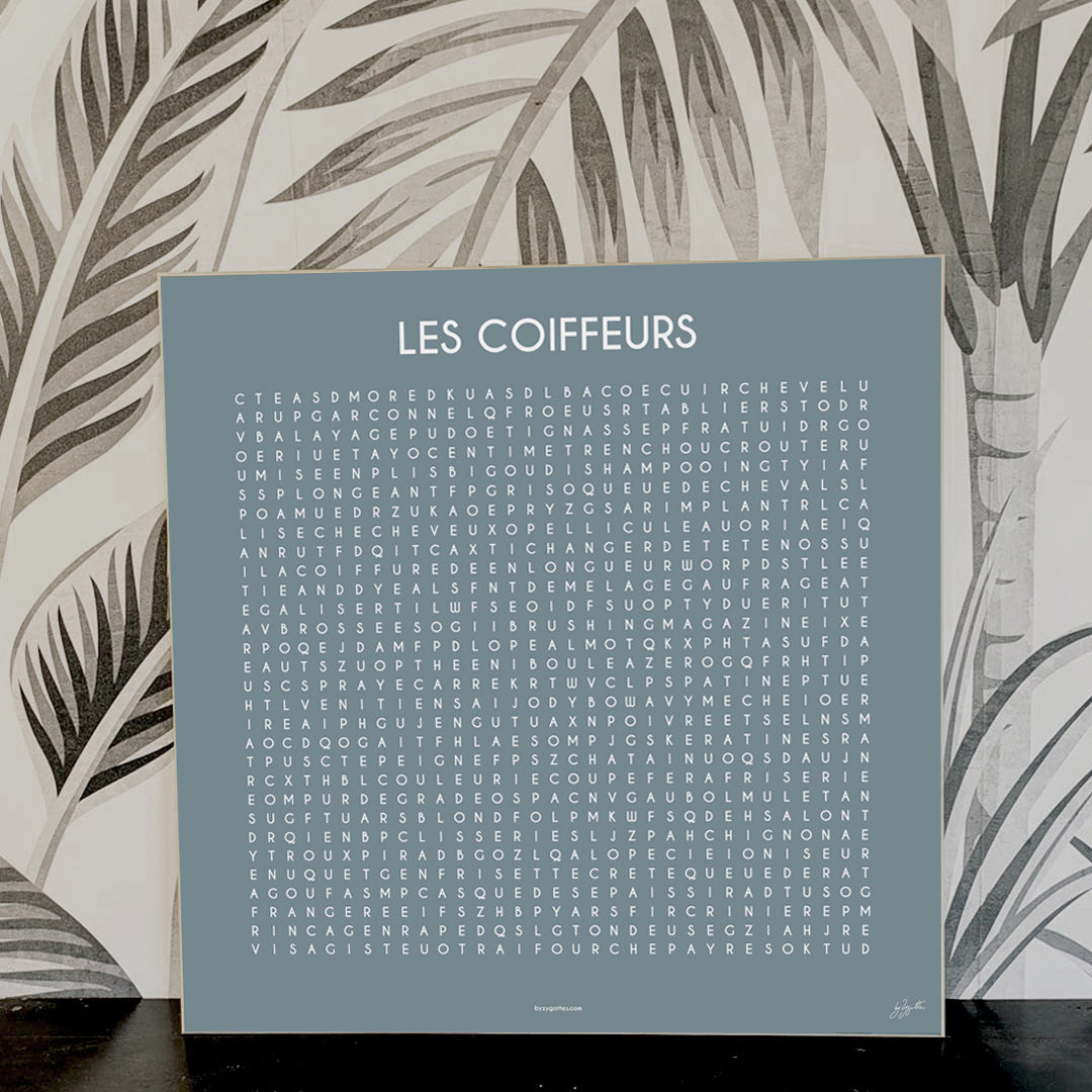LES COIFFEURS - Le carré