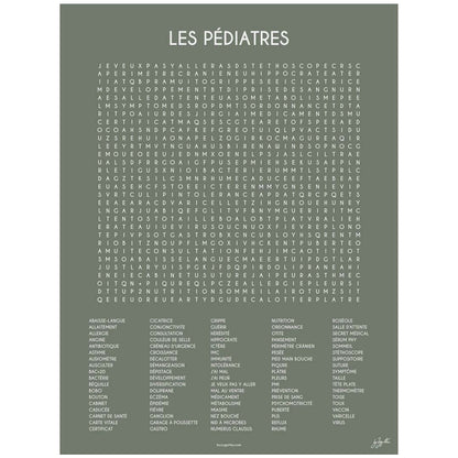 LES PEDIATRES 60x80 cm